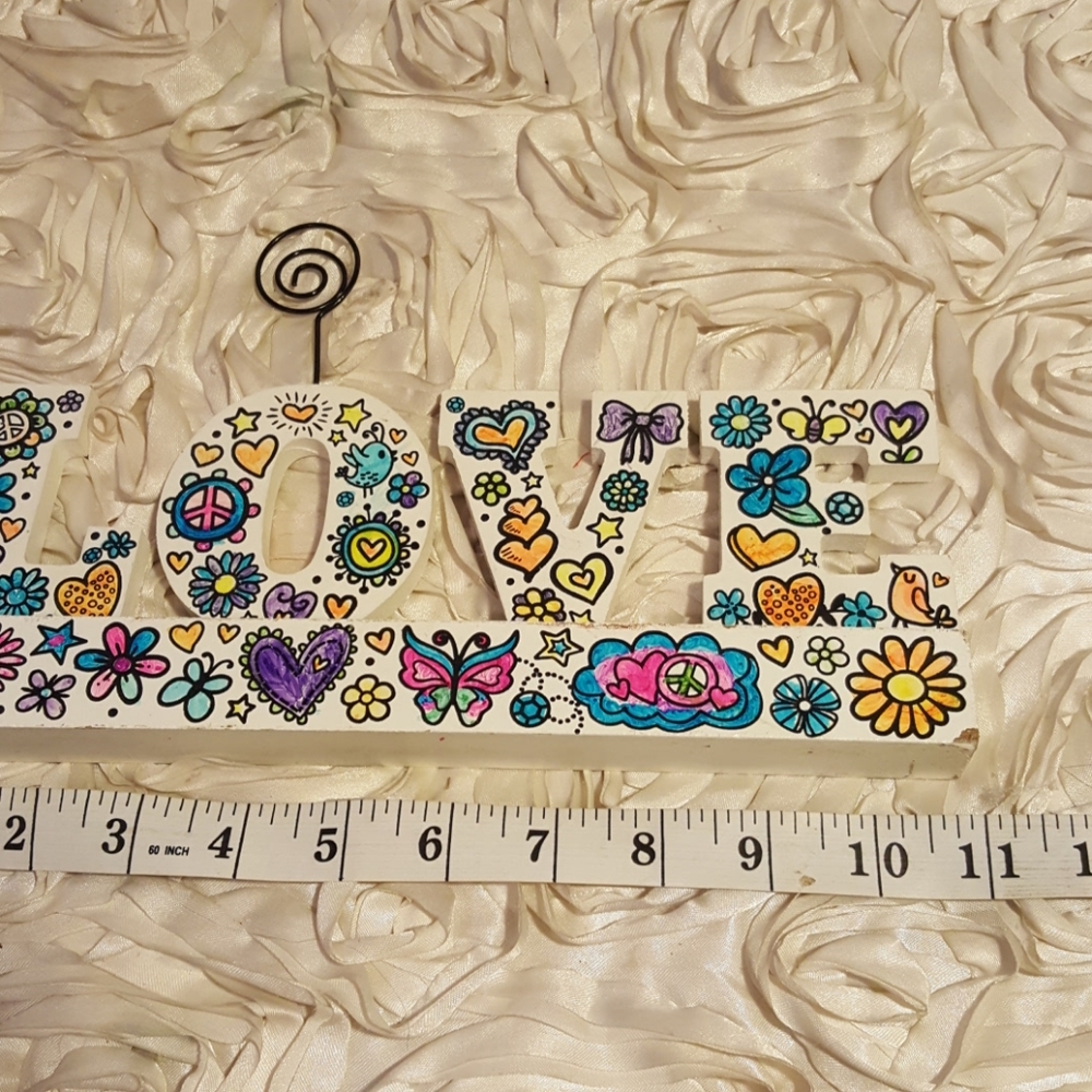 Paper Clip Decor - Love Sign - Picture 6 of 9